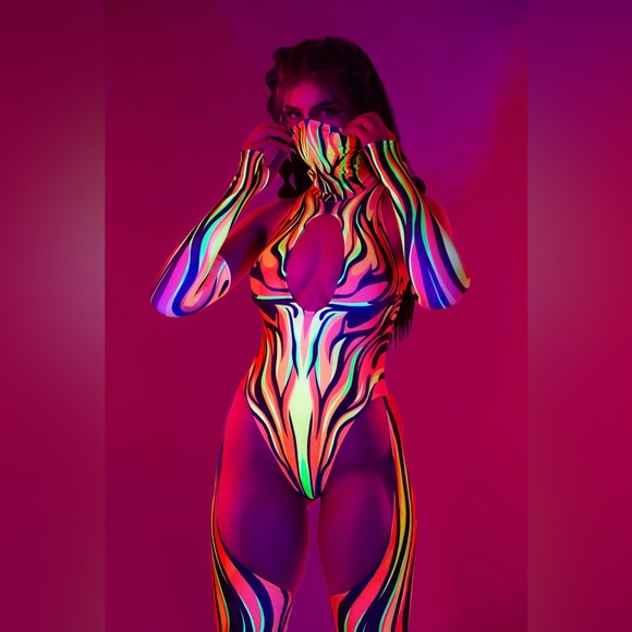 Badinka Other - Magmatic Cut-Out Catsuit